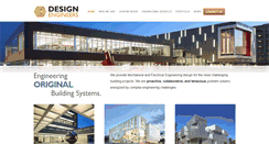 Desktop Screenshot of designengineers.com